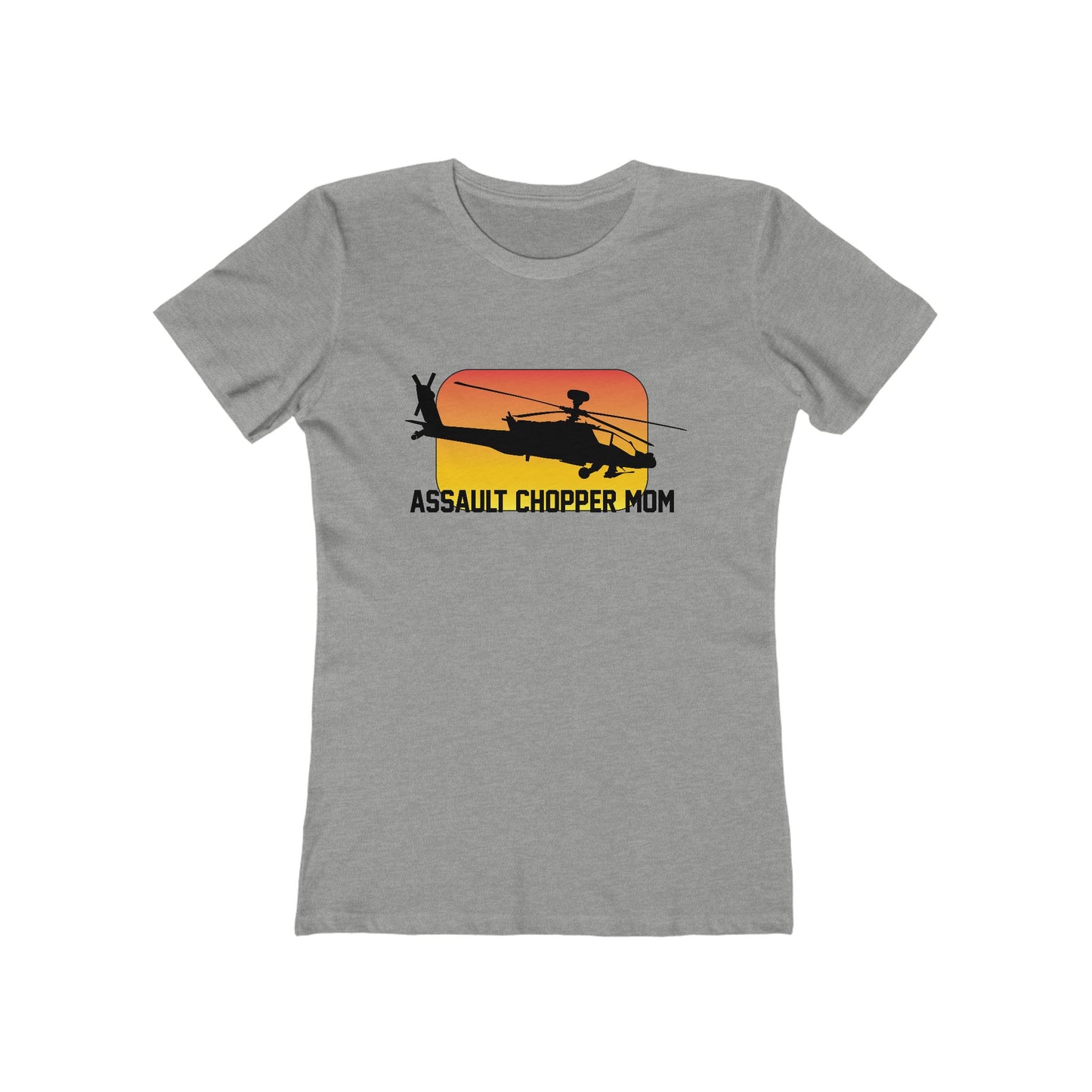 Women's Boyfriend Tee - Assault Chopper Mom