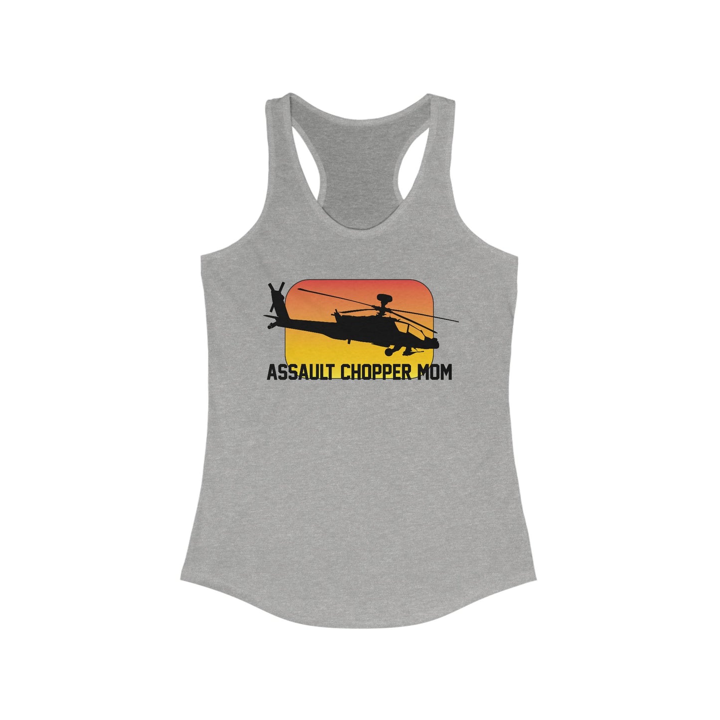 Women's Racerback Tank Top - Assault Chopper Mom