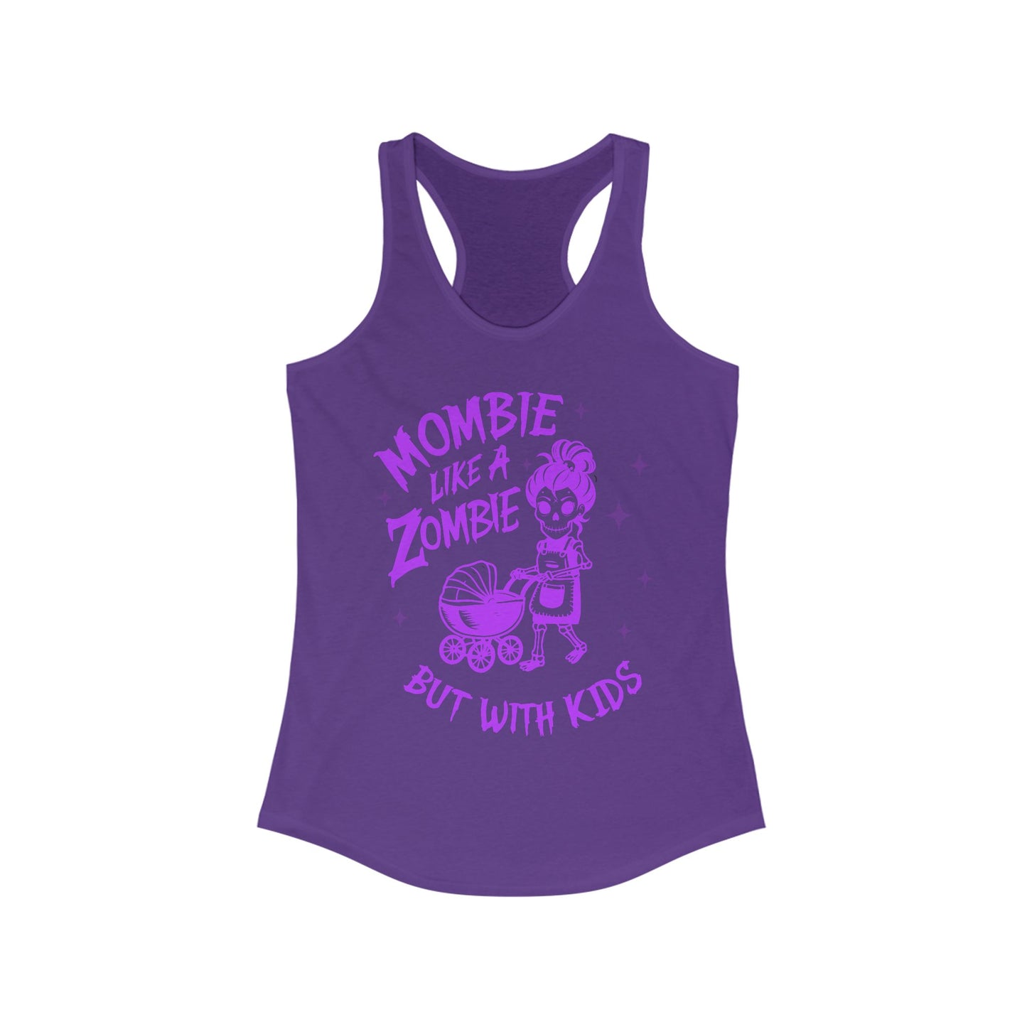 Women's Racerback Tank Top - Mombie