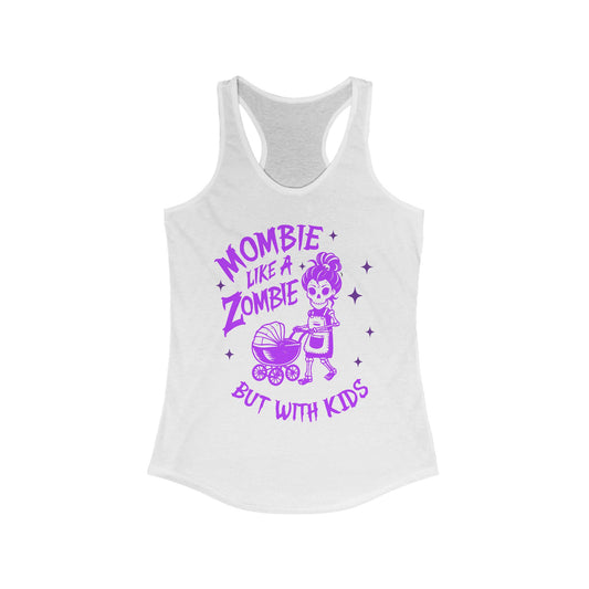 Women's Racerback Tank Top - Mombie