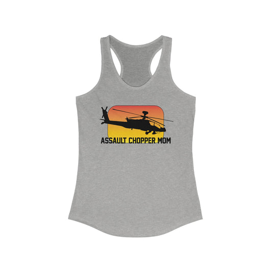 Women's Racerback Tank Top - Assault Chopper Mom