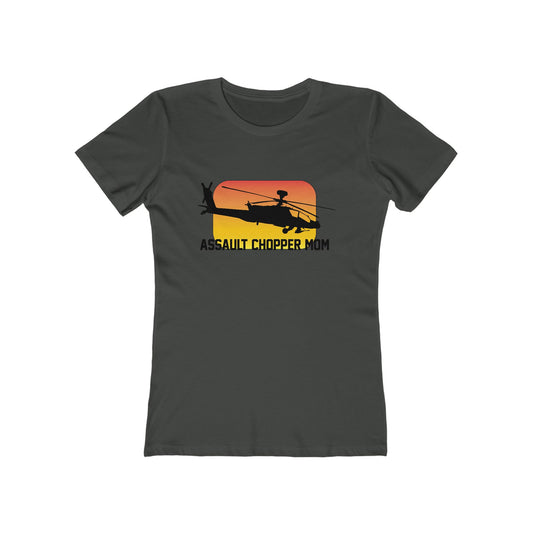 Women's Boyfriend Tee - Assault Chopper Mom