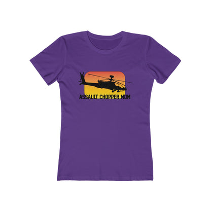 Women's Boyfriend Tee - Assault Chopper Mom
