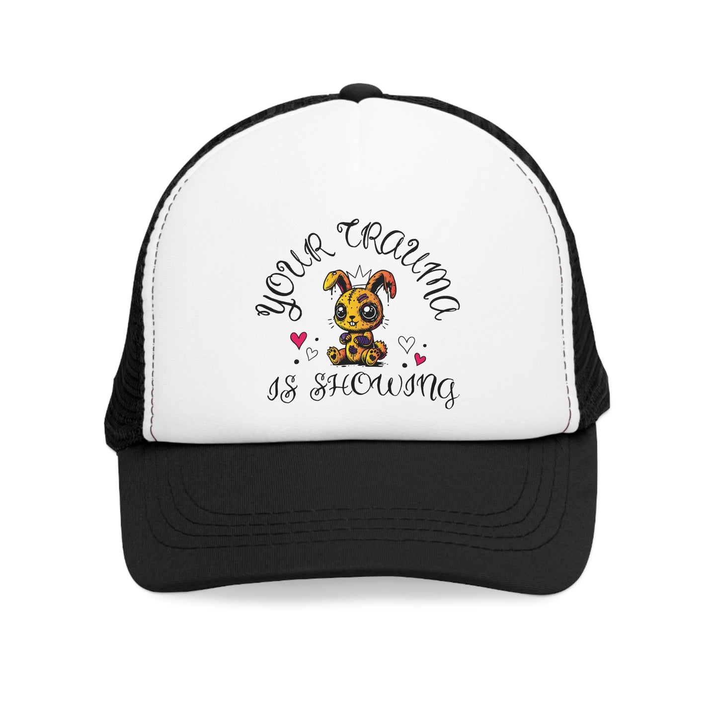 Mesh Cap - 'Your Trauma is Showing' Trucker Hat
